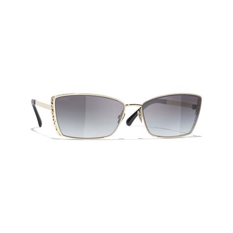 chanel sunglasses gold|Chanel sunglasses sale clearance.